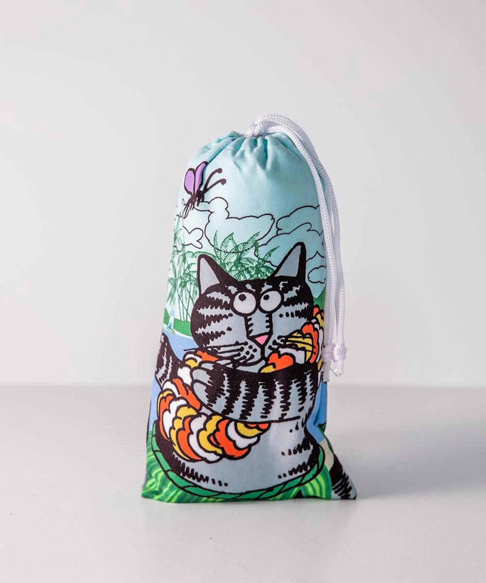 B. Kliban Hula Cat - Microfiber Beach Towel 4 B. Kliban Hula Cat - Microfiber Beach Towel - Image 2