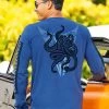 Tribal He’e Guardian - Blueberry Dyed Long Sleeve Crewneck T-Shirt 2 Tribal He’e Guardian - Blueberry Dyed Long Sleeve Crewneck T-Shirt -Freedom Style Shop 0d879230 9fff 4208 99c4 cf1b52fb2d26