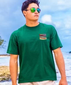 Artsy Diamond Head - Forest Green Short Sleeve Crewneck T-Shirt 5 Artsy Diamond Head - Forest Green Short Sleeve Crewneck T-Shirt -Freedom Style Shop 0fe5a951 0b46 4730 8a14 1fc4e418ba41