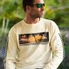 Sunset Dream - Coconut Dyed Long Sleeve Crewneck T-Shirt -Freedom Style Shop 11bf1441 3d83 4722 bc49 aa20f6b01b9e