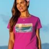 Sunset Vibe - Berry Short Sleeve Scoop Neck T-Shirt 2 Sunset Vibe - Berry Short Sleeve Scoop Neck T-Shirt -Freedom Style Shop 125314d9 ae01 401a aa38 b34b8270c79b
