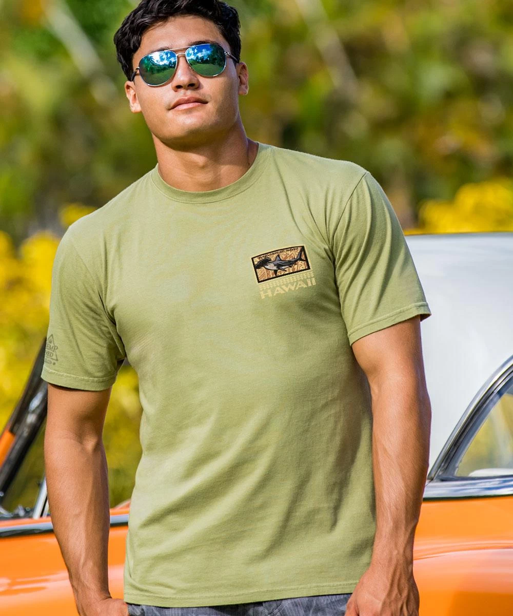 Mano Hawaii - Hemp Dyed Short Sleeve Crewneck T-Shirt 4 Mano Hawaii - Hemp Dyed Short Sleeve Crewneck T-Shirt - Image 2