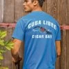 Cuba Libre - Blue Hawaii Dyed Short Sleeve Crewneck T-Shirt 1 Cuba Libre - Blue Hawaii Dyed Short Sleeve Crewneck T-Shirt -Freedom Style Shop 14cbcb3c 6fe8 46d4 9a71 cc45bd40fc56