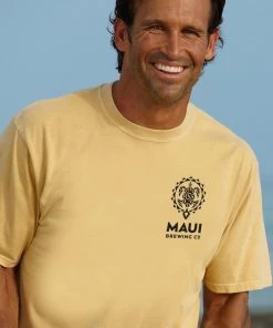 Maui Brewing Co New Bikini Blonde - Beer Dyed Short Sleeve Crewneck T-Shirt 5 Maui Brewing Co New Bikini Blonde - Beer Dyed Short Sleeve Crewneck T-Shirt -Freedom Style Shop 15044752 1f24 4dbf bfcb 6b10cf494dd2