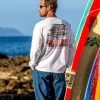 Volkswagen Surfmobile - White Long Sleeve Crewneck T-Shirt