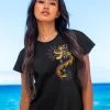 Dragon Dance 2024 - Black Short Sleeve Crewneck T-Shirt 1 Dragon Dance 2024 - Black Short Sleeve Crewneck T-Shirt -Freedom Style Shop 248e6909 d0e5 4287 9e2e 20bf11c2ab84