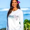 Floral Blends - White Long Sleeve Crewneck T-Shirt 2 Floral Blends - White Long Sleeve Crewneck T-Shirt -Freedom Style Shop 274cc857 d34b 4b90 8984 6b55e0f0107f