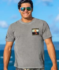 Retro Mauna Loa - Crater Dyed® Short Sleeve Crewneck T-Shirt -Freedom Style Shop 27de0737 84e7 4737 be72 5d8f531fc4c3