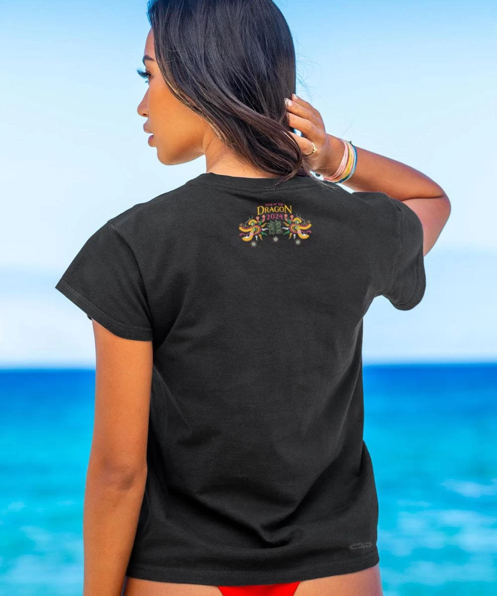 Dragon Dance 2024 - Black Short Sleeve Crewneck T-Shirt 4 Dragon Dance 2024 - Black Short Sleeve Crewneck T-Shirt - Image 2