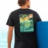 Kekaha Scenic - Jet Black Short Sleeve Pima T-Shirt -Freedom Style Shop 2d7a32f4 718d 4d47 b7c4 ab4e406f959c