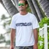 Tribal Mano Stripe - White Short Sleeve Crewneck T-Shirt 2 Tribal Mano Stripe - White Short Sleeve Crewneck T-Shirt -Freedom Style Shop 30ac21b4 6f85 4b1c 80fa 3b373fbd7a8b