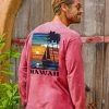 Tropical Sunset Sail - Paradise Red Dyed Long Sleeve Crewneck T-Shirt 2 Tropical Sunset Sail - Paradise Red Dyed Long Sleeve Crewneck T-Shirt -Freedom Style Shop 32a33940 1872 48fa bf2c 7f82e016905c