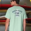 North Shore Surf Classic - Key Lime Dyed Short Sleeve Crewneck T-Shirt -Freedom Style Shop 3510828c beaa 43ef 818d 3bf9122d84c2