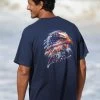 Live Free - Navy Short Sleeve Crewneck T-Shirt -Freedom Style Shop 382d6952 b7ec 4d8a bd5c ba99937cbdb1