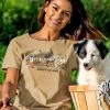 Hawaiian Humane Society Picket Fence Pooches - Kona Coffee Dyed Short Sleeve Scoop Neck T-Shirt 2 Hawaiian Humane Society Picket Fence Pooches - Kona Coffee Dyed Short Sleeve Scoop Neck T-Shirt -Freedom Style Shop 42018bb6 a323 4f38 8c75 6c85dd769439