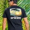 Discovery Channel Leaping Shark - Black Short Sleeve Crewneck T-Shirt 1 Discovery Channel Leaping Shark - Black Short Sleeve Crewneck T-Shirt -Freedom Style Shop 4e42aad6 c00d 487f 8903 1892972dba49