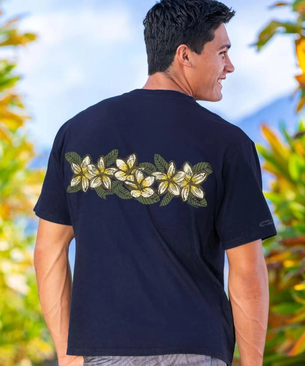 Woodcut Band - Navy Short Sleeve Crewneck T-Shirt 4 Woodcut Band - Navy Short Sleeve Crewneck T-Shirt - Image 2