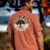 Bank Of Dad Trees - Chile Dyed Short Sleeve Crewneck T-Shirt 2 Bank Of Dad Trees - Chile Dyed Short Sleeve Crewneck T-Shirt -Freedom Style Shop 55418c89 221f 460e 85b5 ccddb06d22c4