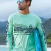 Honu Tribal Mauka - Key Lime Dyed Long Sleeve Crewneck T-Shirt 2 Honu Tribal Mauka - Key Lime Dyed Long Sleeve Crewneck T-Shirt -Freedom Style Shop 5c85a350 2744 4615 a535 060852190429