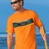 Tribal Tri Honu - Apricot Dyed Short Sleeve Crewneck T-Shirt -Freedom Style Shop 67e4b6c0 e491 4fd3 a3a5 190f461544b1