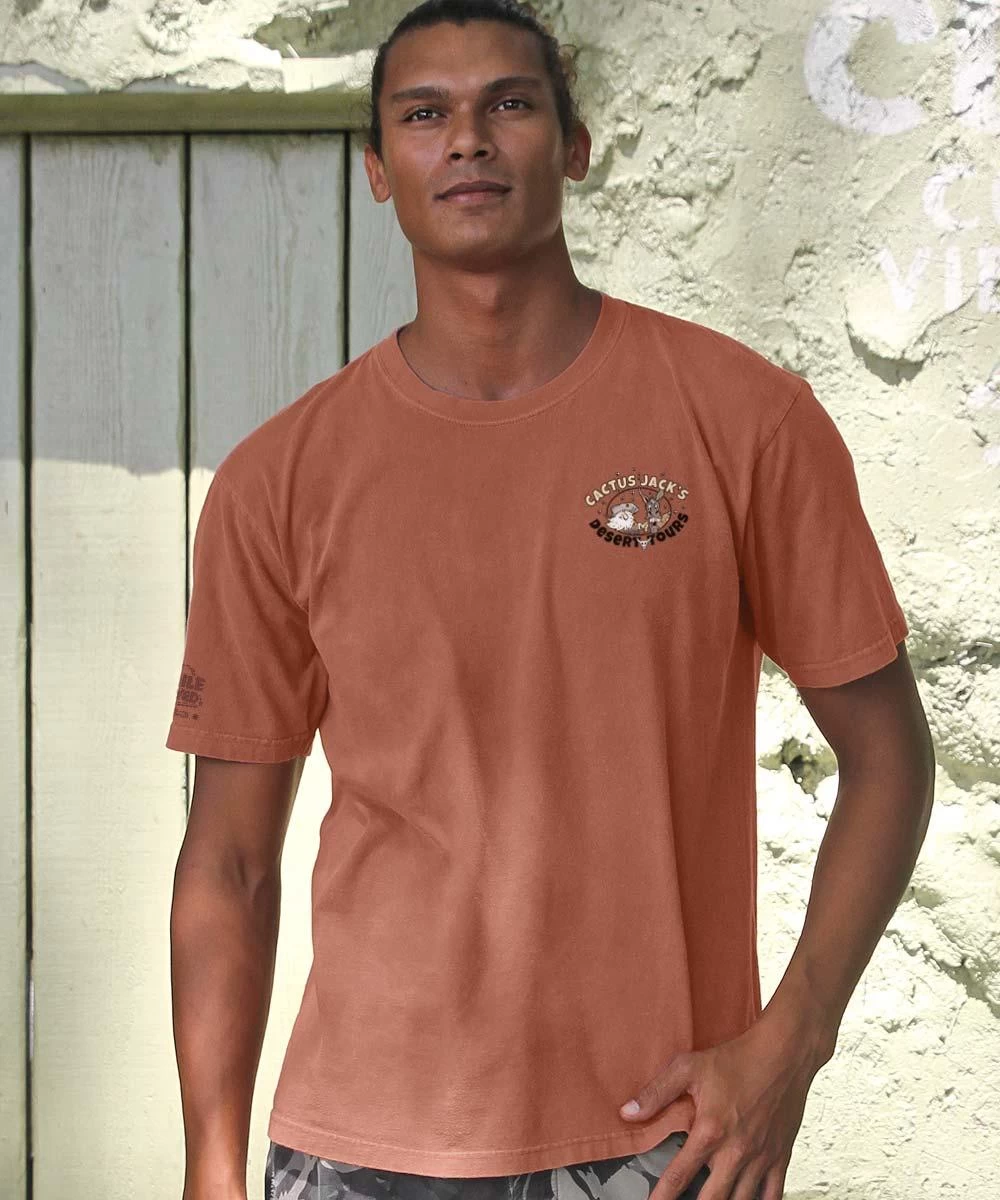 Cactus Jack’s Death Valley - Chile Dyed Short Sleeve Crewneck T-Shirt 4 Cactus Jack’s Death Valley - Chile Dyed Short Sleeve Crewneck T-Shirt - Image 2