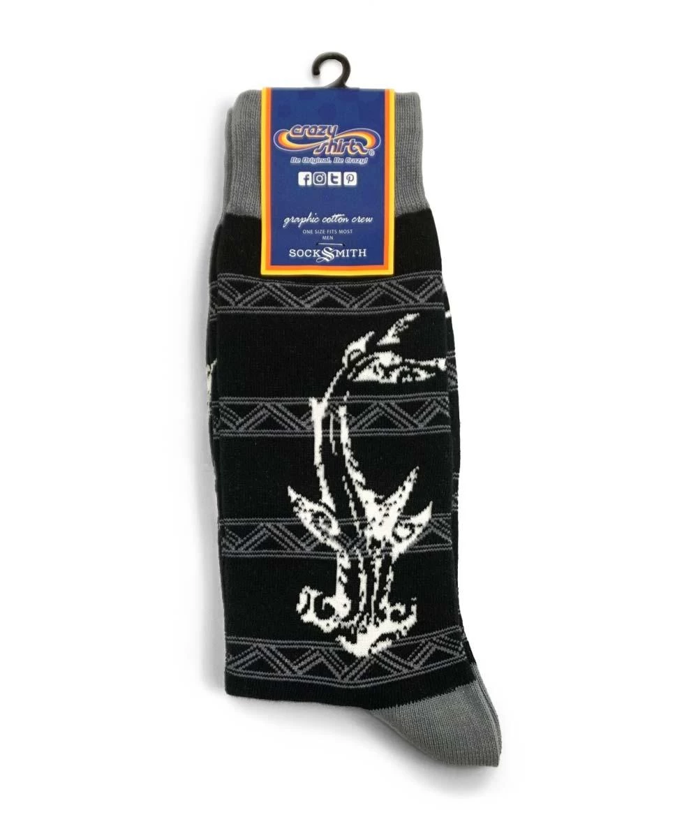 Mano Aumakua - Graphic Cotton Crew Socks 5 Mano Aumakua - Graphic Cotton Crew Socks - Image 3