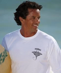 Kava Kava Ray - White Long Sleeve Crewneck T-Shirt 5 Kava Kava Ray - White Long Sleeve Crewneck T-Shirt -Freedom Style Shop 74d35a5e f9b0 4182 b65a dee197c0d95b