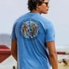 Eternal Balance - Blue Hawaii Dyed Short Sleeve Crewneck T-Shirt -Freedom Style Shop 768f080a 4ac3 4187 b733 a2fdd240cd33