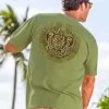 Tribal Turtle - Hemp Dyed Short Sleeve Crewneck T-Shirt -Freedom Style Shop 769ba73c 8a93 4b96 8471 77c48e2fd378
