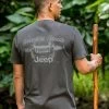 Jeep Adventure Awaits - Smoke Short Sleeve Pima T-Shirt