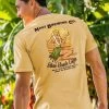 Maui Brewing Co Vintage Bikini Blonde - Beer Dyed Short Sleeve Crewneck T-Shirt -Freedom Style Shop 7c42de70 2c46 4a83 a163 940649977cd1