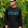Tribal Islands Band - Black Long Sleeve Crewneck T-Shirt 2 Tribal Islands Band - Black Long Sleeve Crewneck T-Shirt -Freedom Style Shop 83453aed 2359 46ef 8445 64a343d0d18b