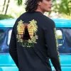 Retro Sail On - Jet Black Long Sleeve Pima T-Shirt 1 Retro Sail On - Jet Black Long Sleeve Pima T-Shirt -Freedom Style Shop 9079fcab eafd 446b 8861 882f225a8c25