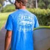 Lifetime Trucker - Blue Hawaii Dyed Short Sleeve Crewneck T-Shirt 2 Lifetime Trucker - Blue Hawaii Dyed Short Sleeve Crewneck T-Shirt -Freedom Style Shop 91689cee 1806 42a5 9566 c4c00ed16400