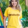 Tropic Vine - Pineapple Dyed Short Sleeve Scoop Neck T-Shirt 2 Tropic Vine - Pineapple Dyed Short Sleeve Scoop Neck T-Shirt -Freedom Style Shop a7847fdd 8caa 49d5 8c46 46c467798715