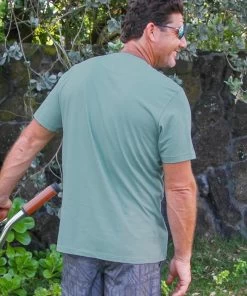 Honu Nalu Surf - Cool Blue Short Sleeve Pima T-Shirt -Freedom Style Shop a78e69a3 5ebc 42dc 913b ed11618ccc13