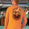 Lawaia Makau Ulua - Apricot Dyed Long Sleeve Crewneck T-Shirt 1 Lawaia Makau Ulua - Apricot Dyed Long Sleeve Crewneck T-Shirt -Freedom Style Shop a9267b62 e863 410d 97f4 e4556038e658
