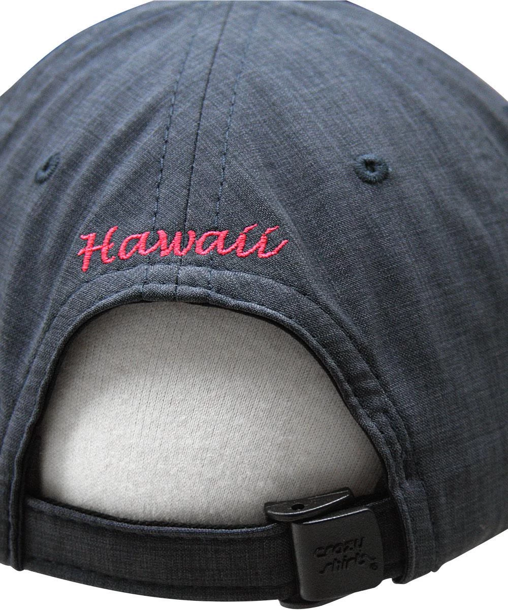 Tribal Pua Honu - Navy Polyester Hat 4 Tribal Pua Honu - Navy Polyester Hat - Image 2