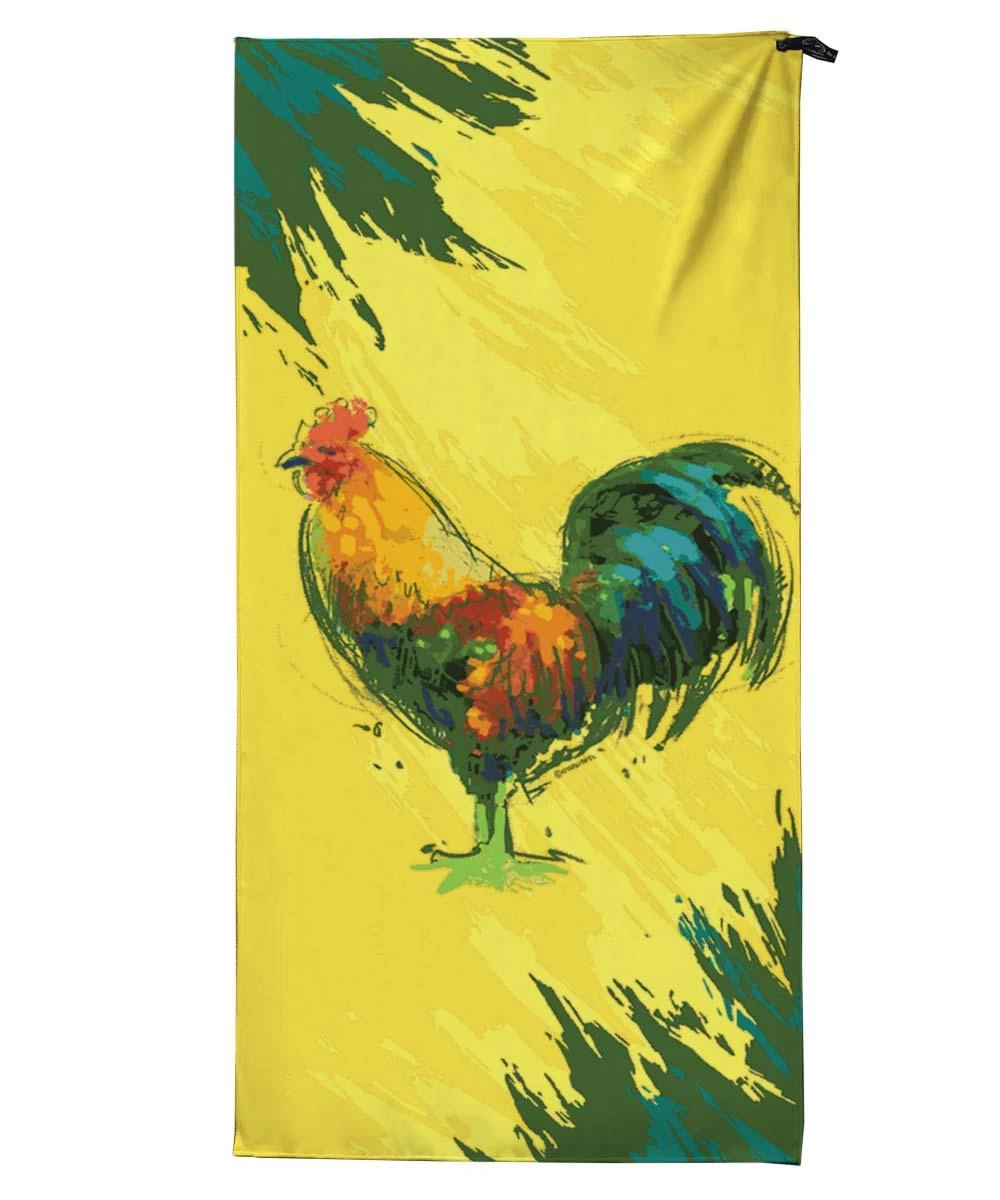 Chicken Scratch - Microfiber Beach Towel 3 Chicken Scratch - Microfiber Beach Towel