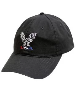Tribal Eagle - Black Twill Hat