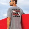 Discovery Channel Mako My Day - Crater Dyed® Short Sleeve Crewneck T-Shirt