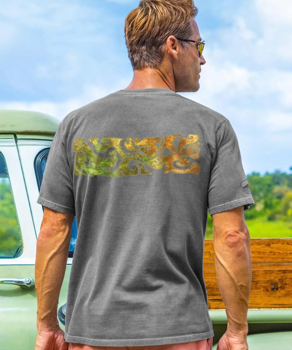 Kahala Koa - Crater Dyed® Short Sleeve Crewneck T-Shirt 4 Kahala Koa - Crater Dyed® Short Sleeve Crewneck T-Shirt - Image 2