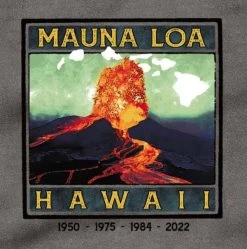 Retro Mauna Loa - Crater Dyed® Short Sleeve Crewneck T-Shirt -Freedom Style Shop d0c0e3b1 734a 4902 a6ee 4b1fbf3589f1