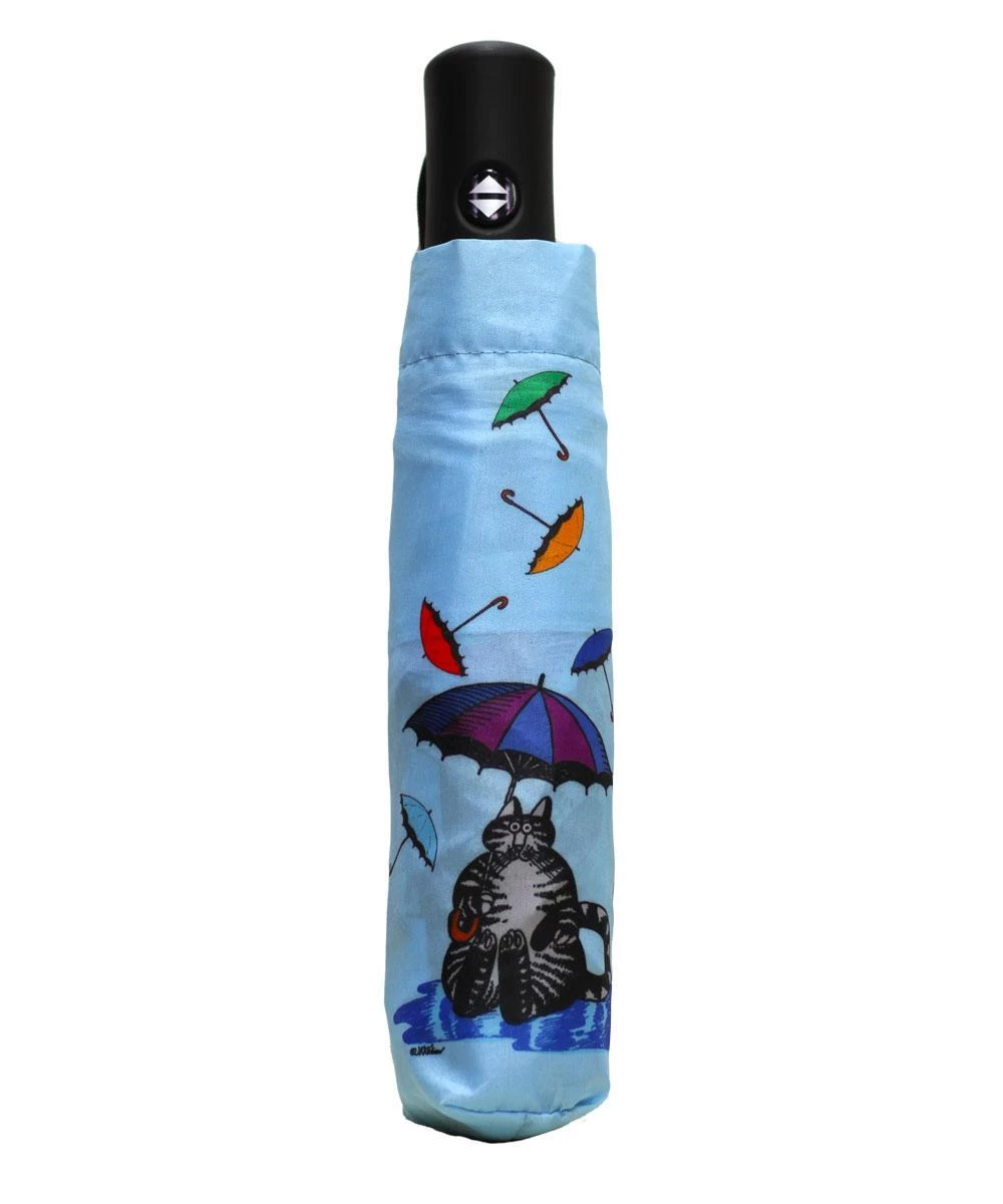 B. Kliban Umbrella Cat - Blue Umbrella 4 B. Kliban Umbrella Cat - Blue Umbrella - Image 2