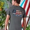 USA Made - Smoke Short Sleeve Pima T-Shirt -Freedom Style Shop dd5cbeb0 9305 4258 be00 e75b1de435a1