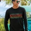 Alakai Band - Jet Black Long Sleeve Pima T-Shirt 1 Alakai Band - Jet Black Long Sleeve Pima T-Shirt -Freedom Style Shop e8f95786 a967 4aef 899b 344ab0ed9654