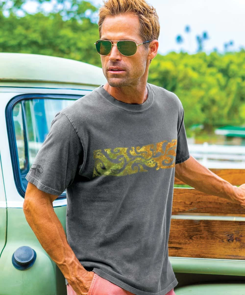 Kahala Koa - Crater Dyed® Short Sleeve Crewneck T-Shirt 3 Kahala Koa - Crater Dyed® Short Sleeve Crewneck T-Shirt