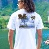 Old Lahaina - White Short Sleeve Crewneck T-Shirt 1 Old Lahaina - White Short Sleeve Crewneck T-Shirt -Freedom Style Shop f7a68c49 dd7d 4190 8a72 8a8a56ce78d1