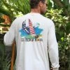 Painted Sail - White Long Sleeve Crewneck T-Shirt 2 Painted Sail - White Long Sleeve Crewneck T-Shirt -Freedom Style Shop f9350950 e7db 41d5 86cc 6bfb61203f0f