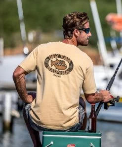 Ugly Tuna Saloona - Beer Dyed Short Sleeve Crewneck T-Shirt